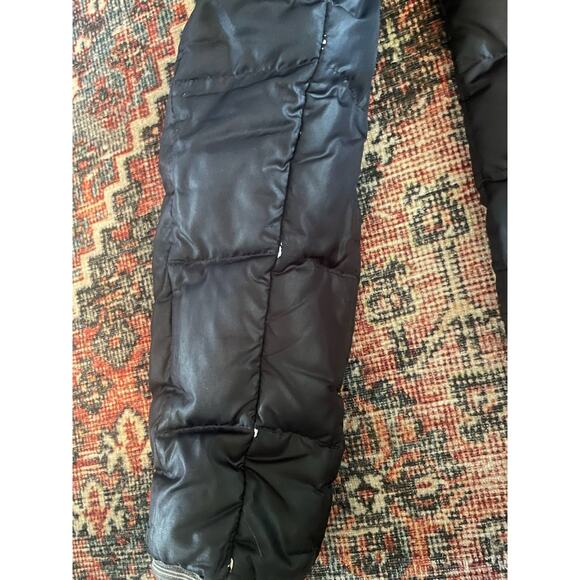 Lole Black Down Filled Puffer Elena Jacket, Sz Small - Picture 2 of 8